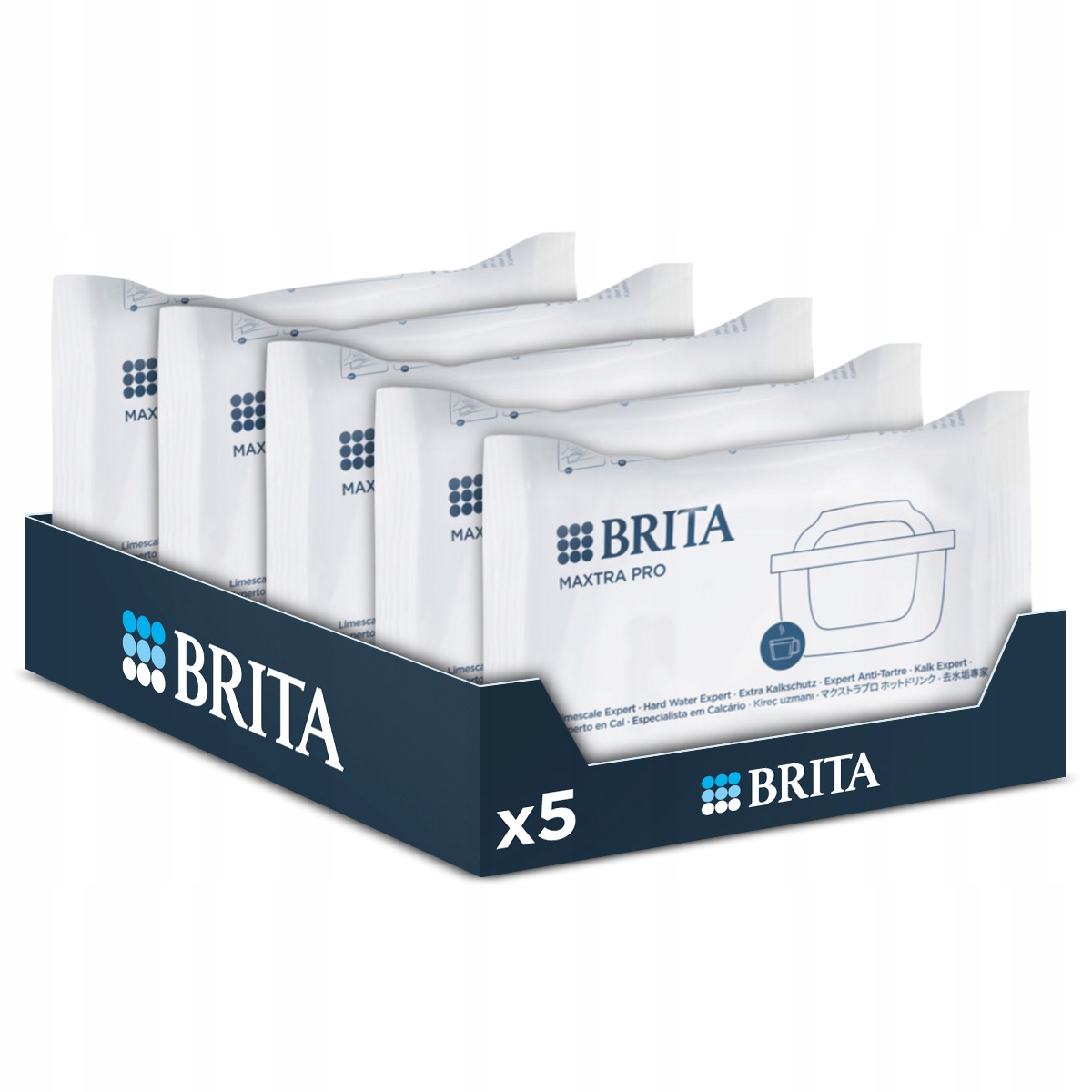 Zestaw Brita Filtr wkład do wody twardej Maxtra Pro Hard Water 5 sztuk