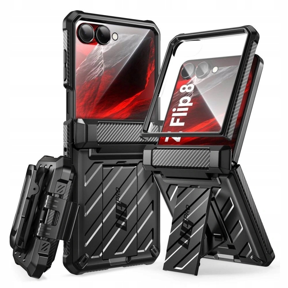 Supcase Pancerne Etui Case Cover Szkiełko Na Ekran Do Galaxy Z Flip 8