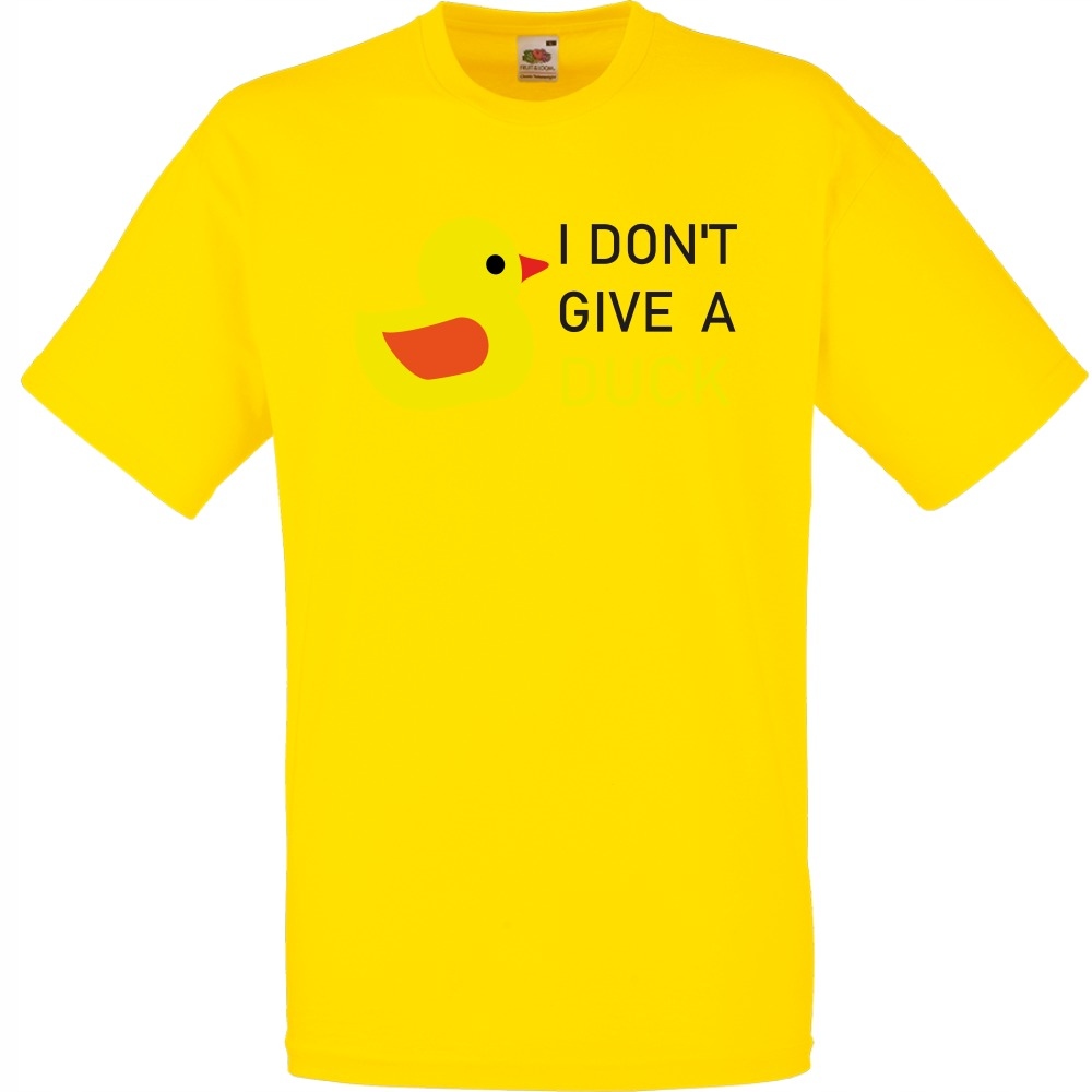 

Koszulka zabawna dont give a duck XXL żółta jaskra