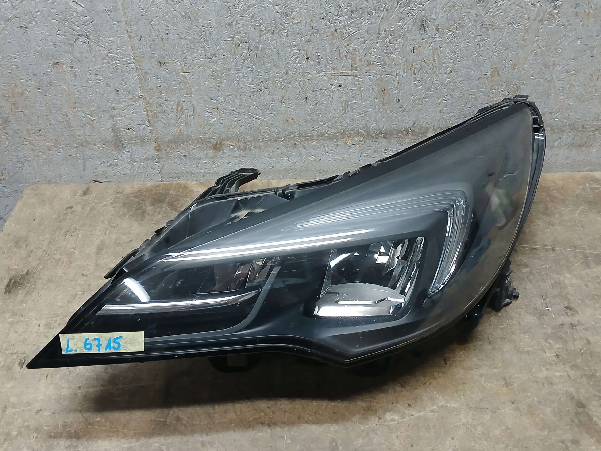 light front left OPEL ASTRA K V 5 LIFT FULL LED 39195688