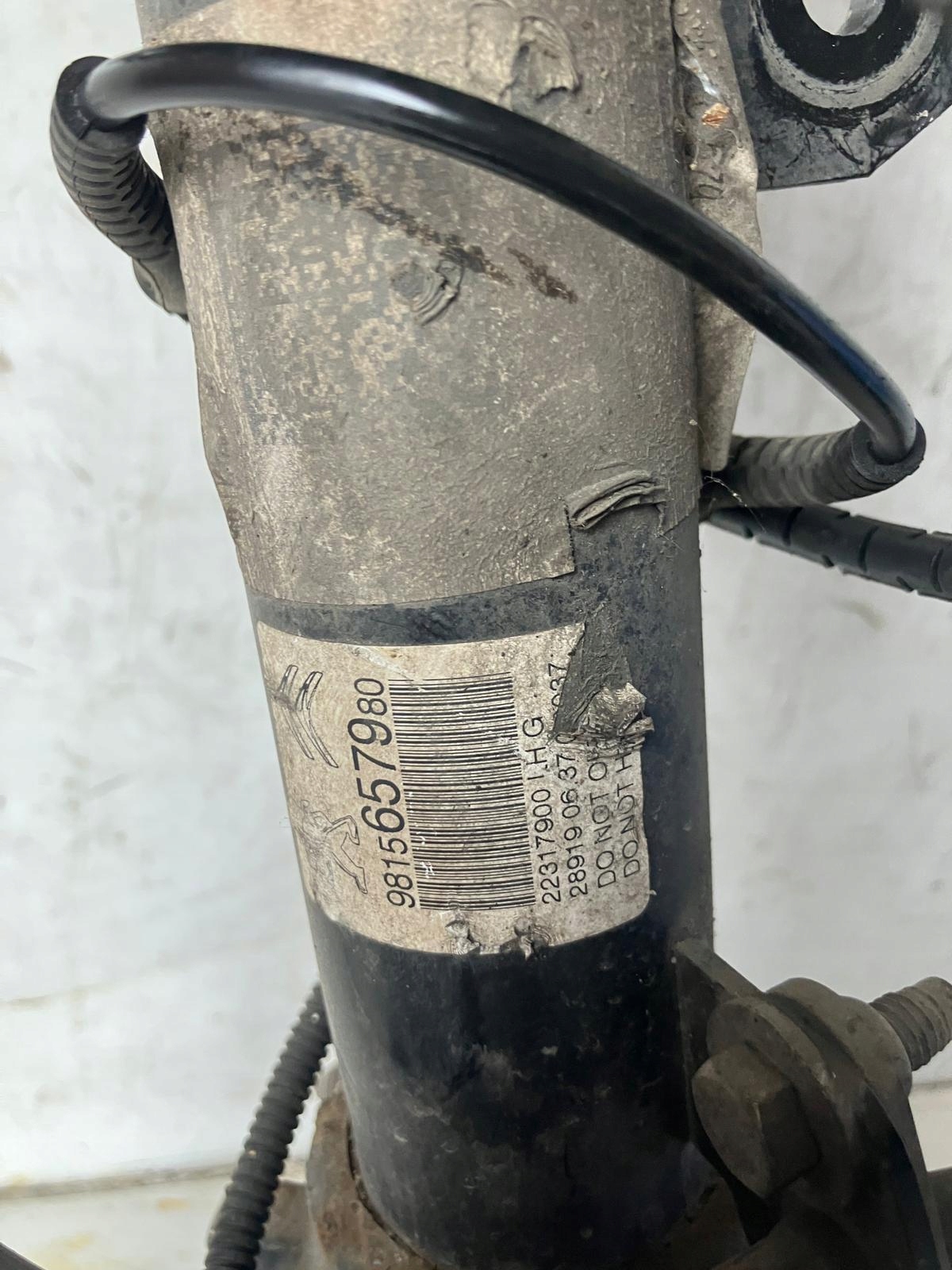 McPherson swing shock absorber left CITROEN C3 III 1.2 THP AUTOMAT P60