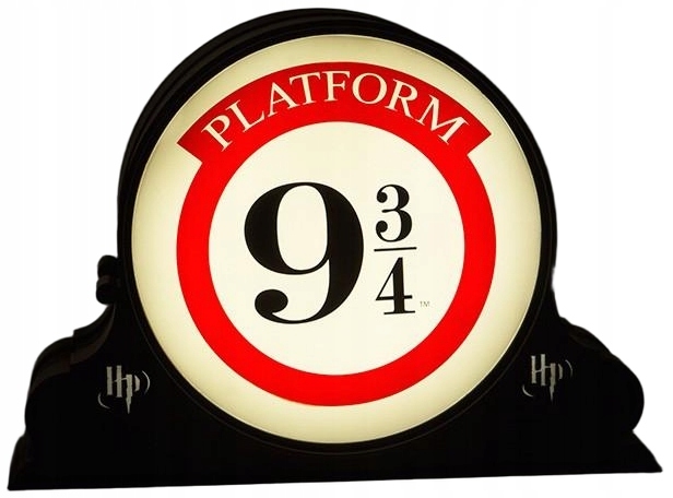 Lampka Led Harry Potter Peron 9 3/4 Platform 9 3/4 na baterie