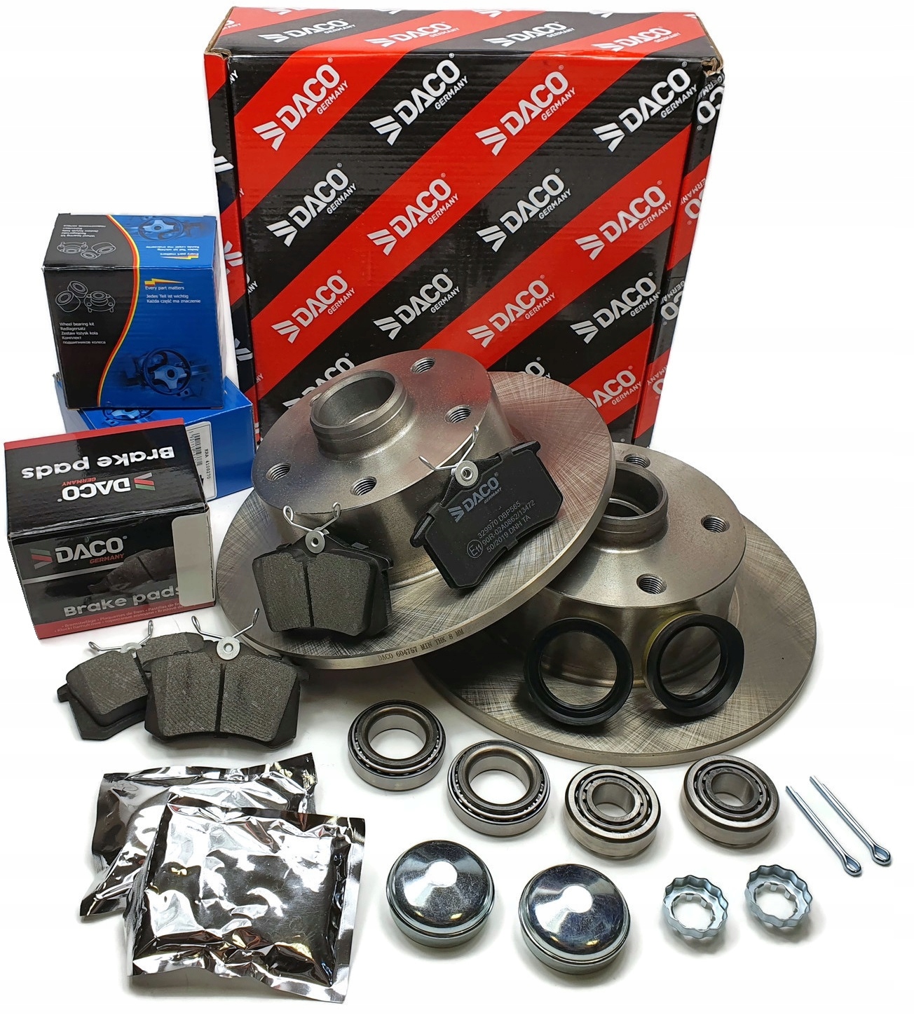 

Tarcze Klocki Łożyska Daco Audi A4 B5 94 2001