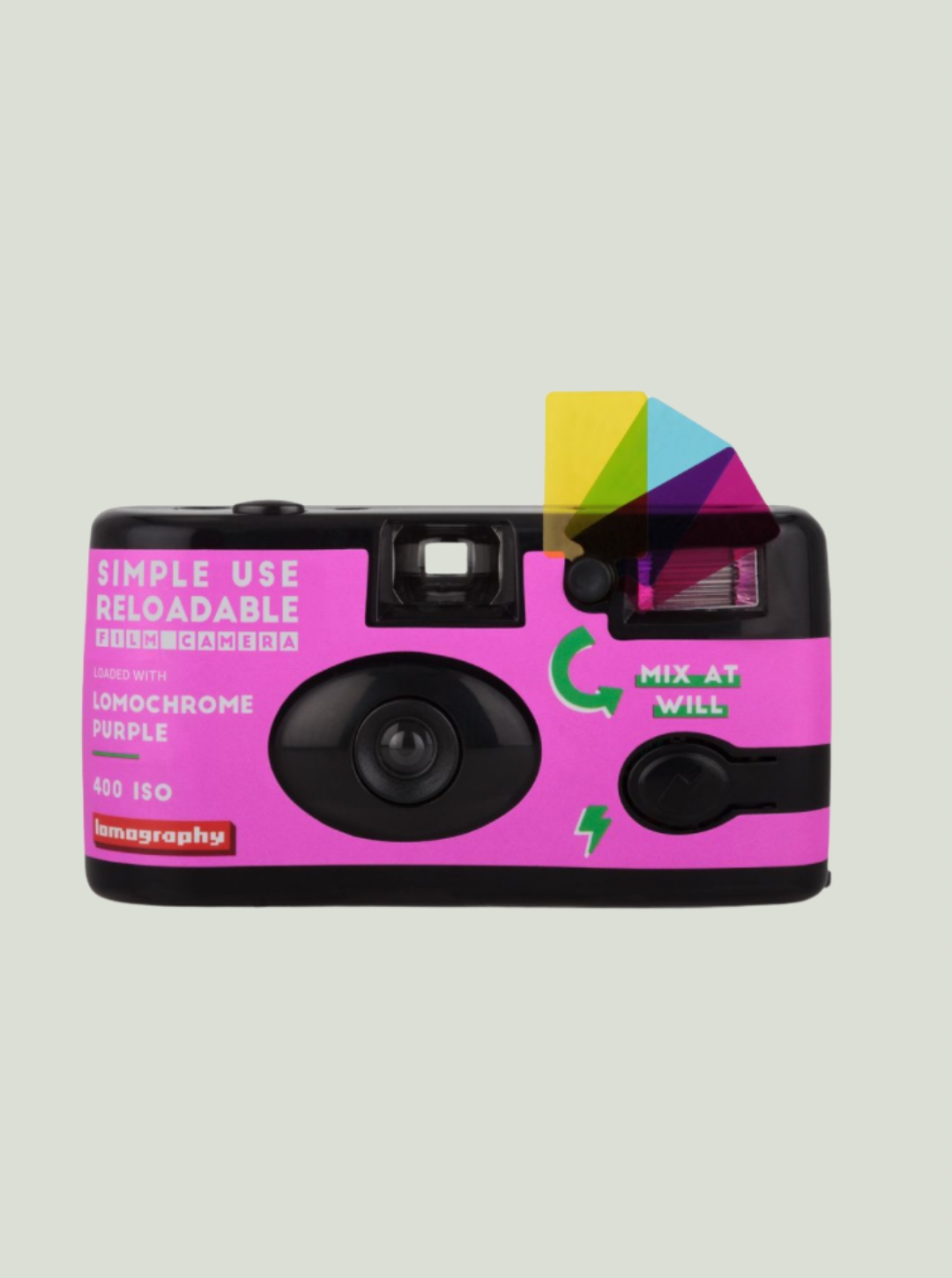 Opakovaně použitelný fotoaparát film LomoChrome Purple Lomography