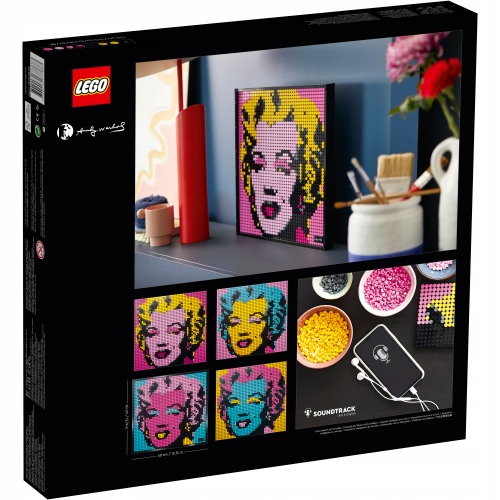 LEGO 31197 ART - MARILYN MONROE ANDYEGO WARHOLA Marka LEGO
