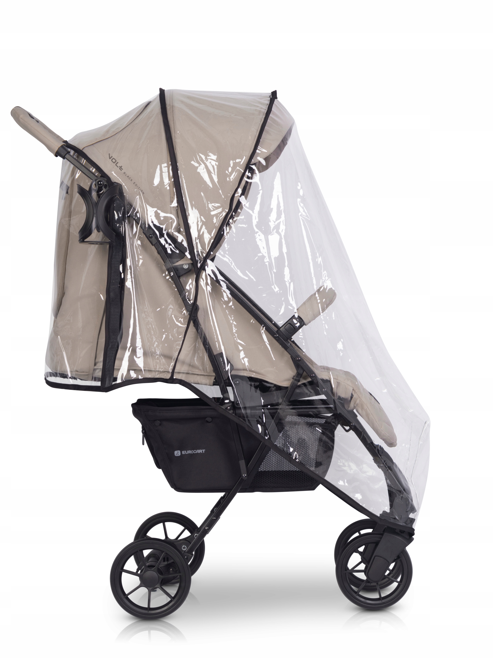 EURO-CART VOLT PRO wózek spacerowy FOSSIL Waga wózka 7.6 kg