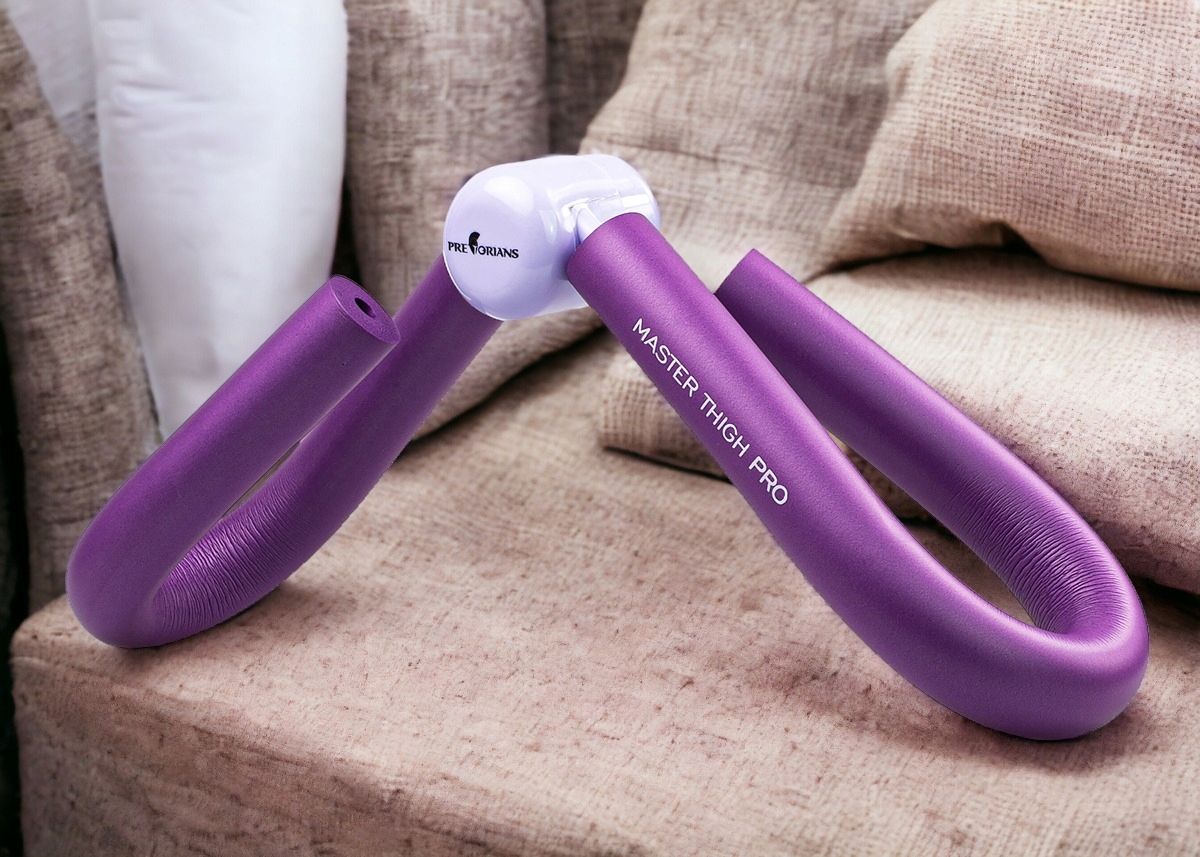 MOTYLEK AGRAFKA NARZĘDZIE DO ĆWICZEŃ UD RAMION POŚLADKÓW BRZUCHA TRENAŻER Kolor dominujący róże i fiolety