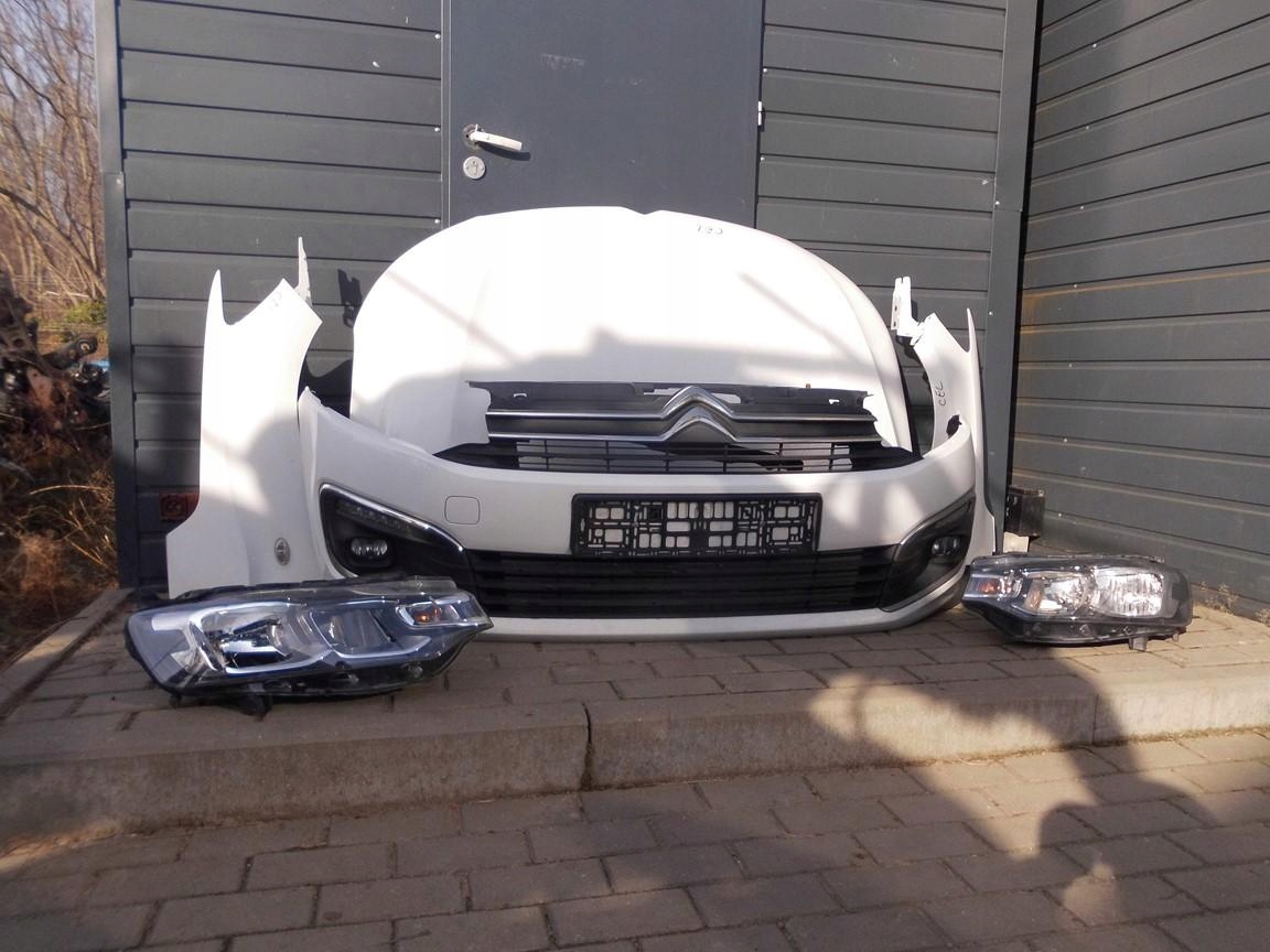 PRZÓD KOMPLETNY MASKA LAMPY BŁOTNIKI CITROEN C-ELYSSE 2016-2022