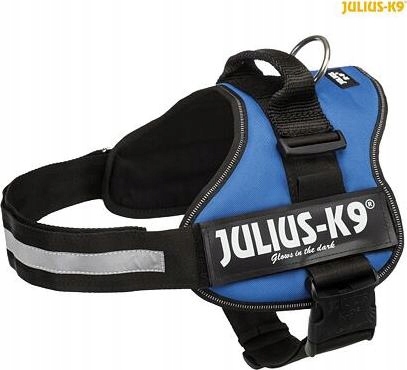 Levně Julius-K9 silový postroj 1/L 66-85 cm/50 mm modrý