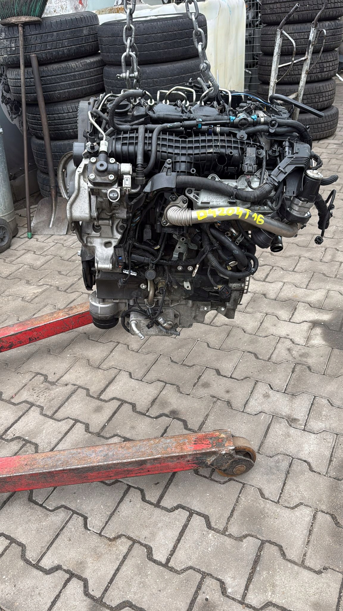engine complete VOLVO 2,0 D D4204T16 70 TYSKM