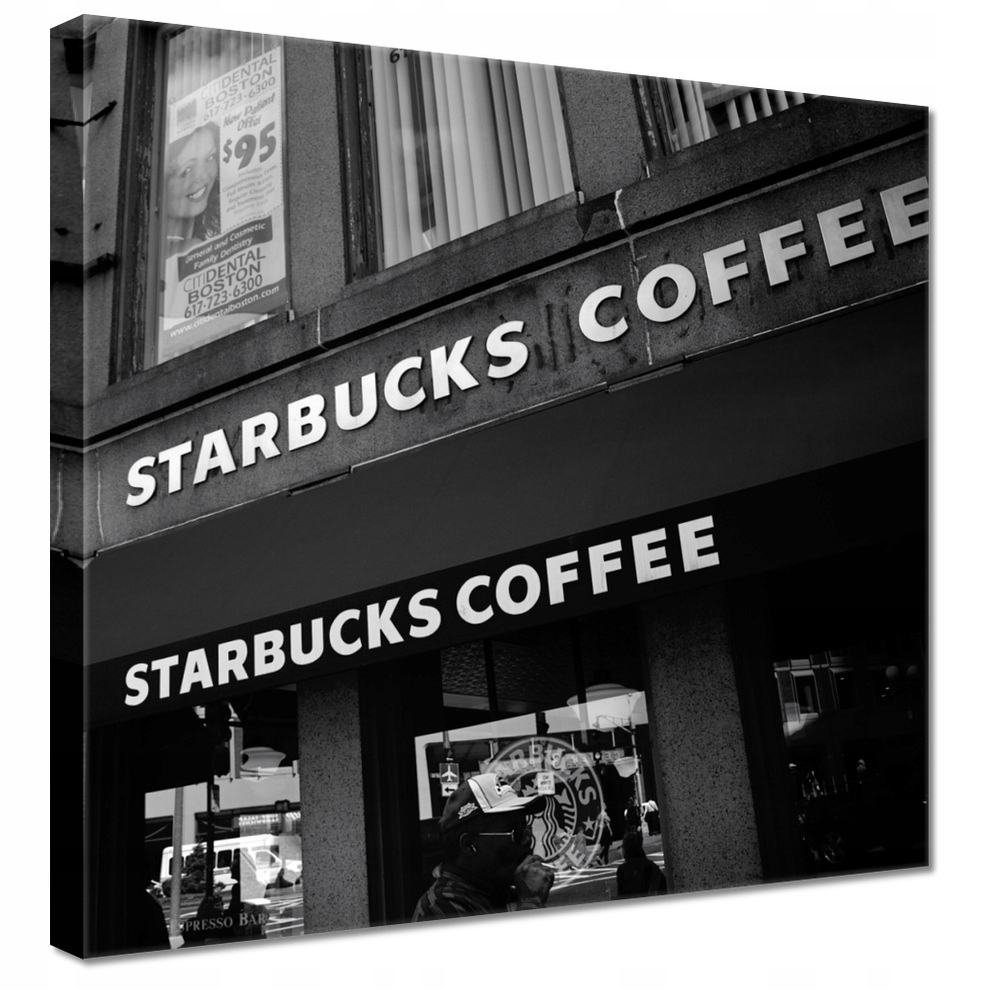 

Obrazy 40x40 Starbucks Coffee