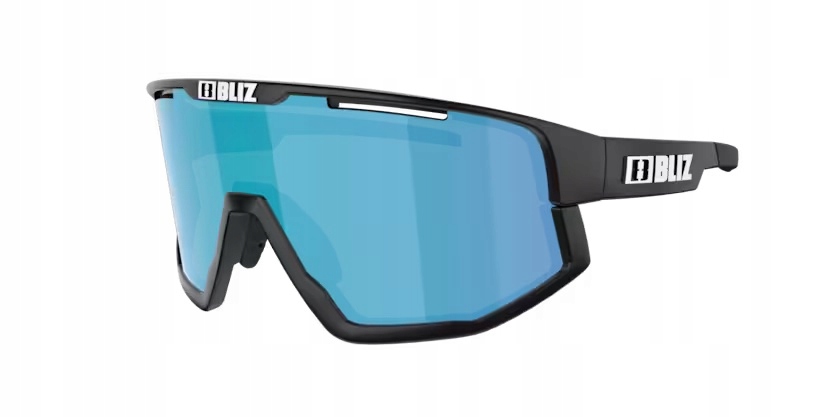 Brýle Bliz Fusion Matte Black Smoke & Blue Mirror