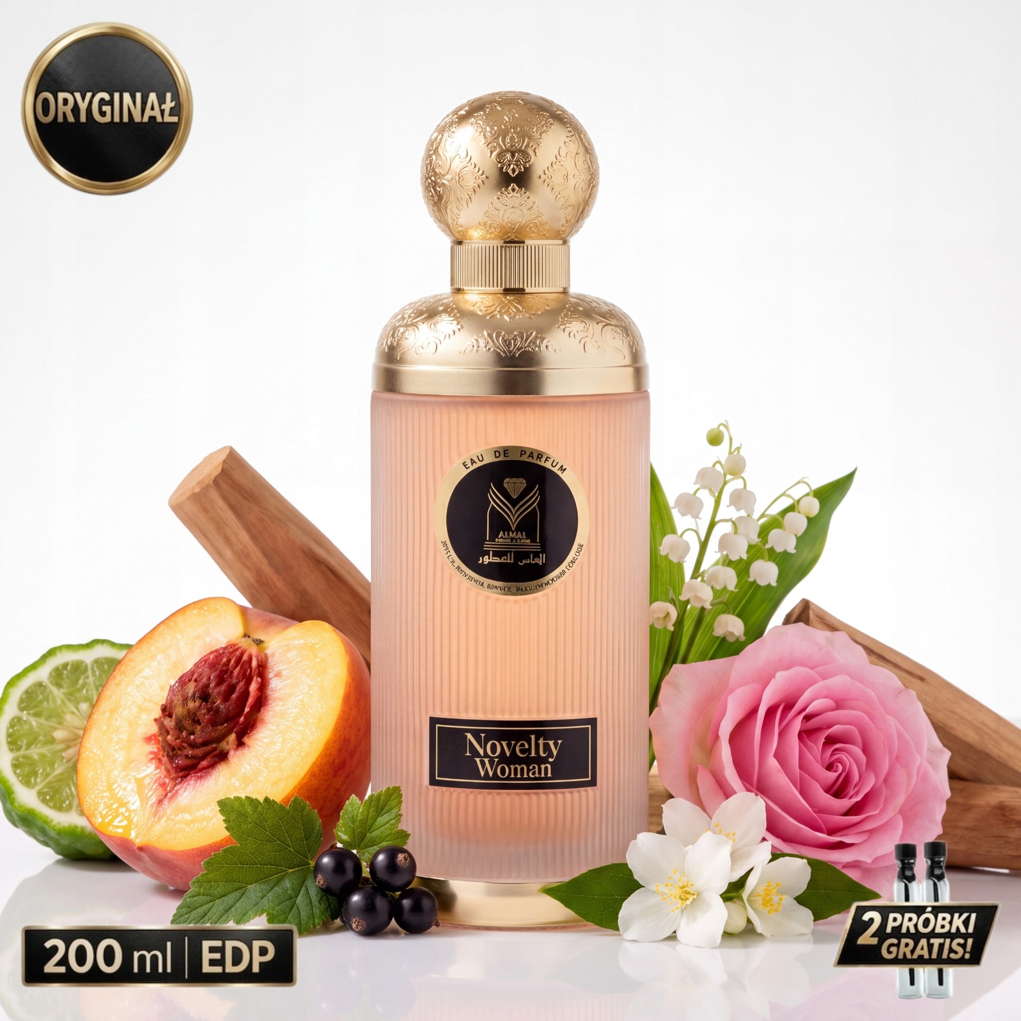 Perfumy Almas Perfumes Novelty Women 200 ml 2 Próbki