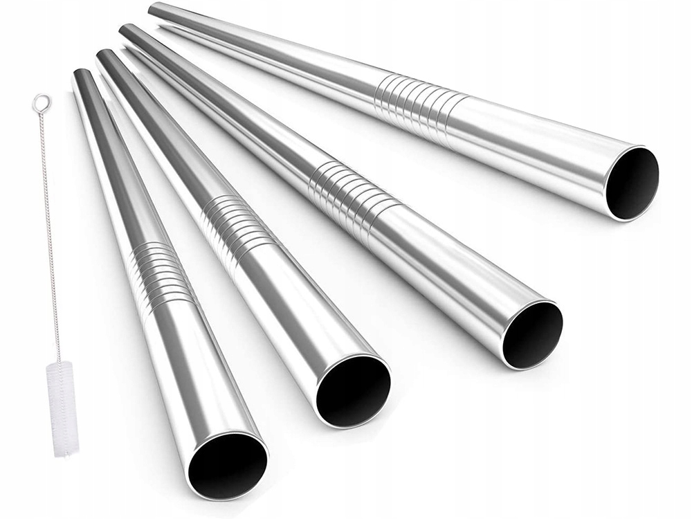SŁOMKI RURKI WIELORAZOWE METALOWE EKO x10 CZYŚCIK Waga produktu z opakowaniem jednostkowym 0.16 kg