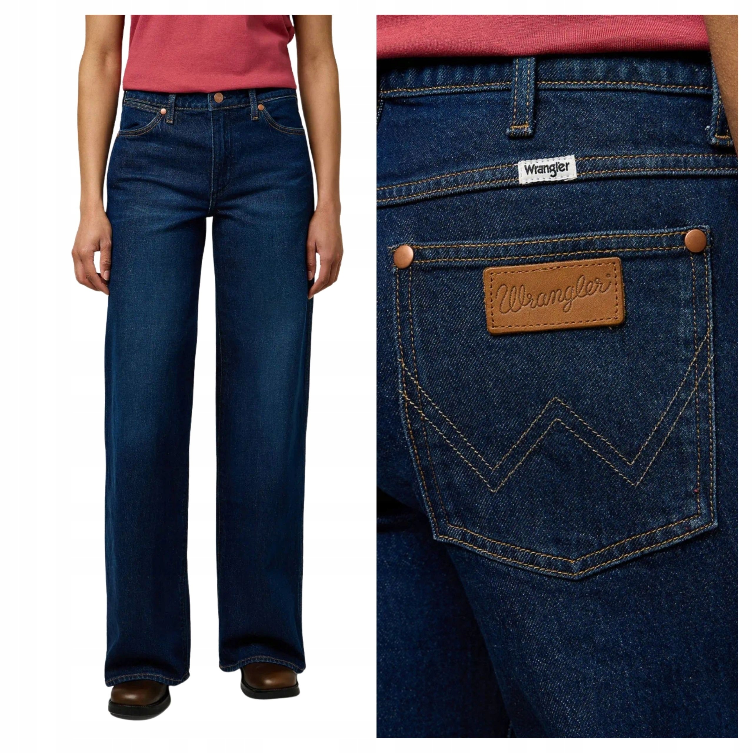 Dámské džínové kalhoty Wrangler Worldwide Loose Fit W27 L32
