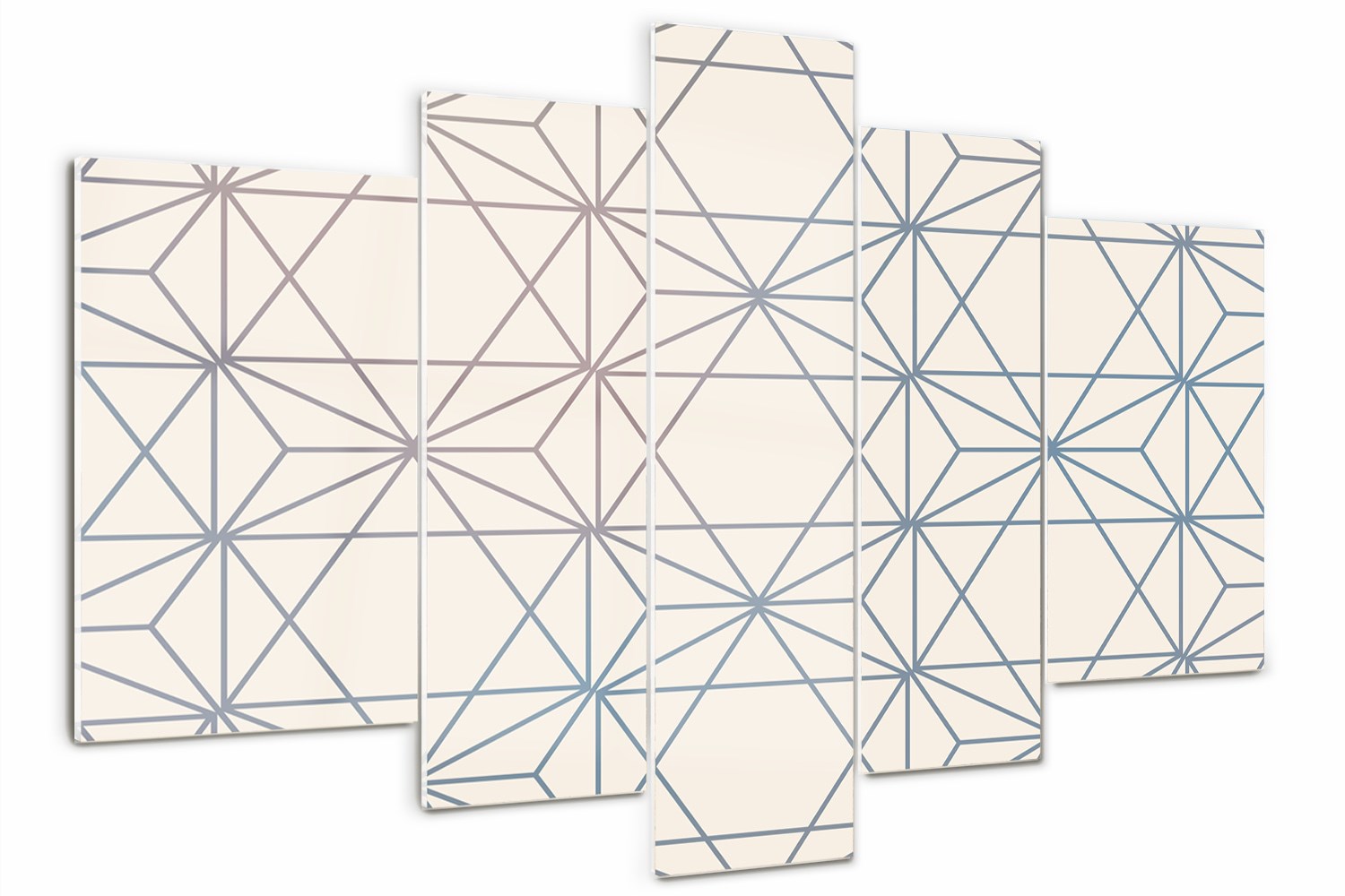 

Obraz szklany tryptyk Geometryczne tło