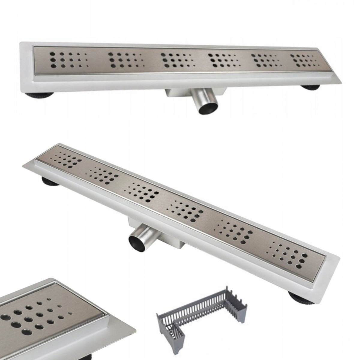 Lineární odtok Decor Drops 70 Hluboký zásobník