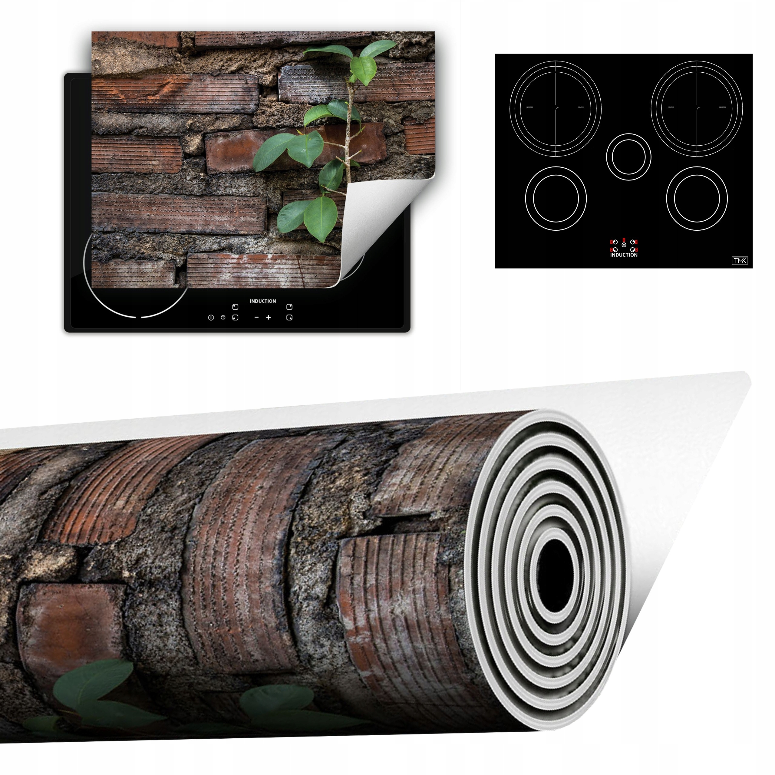 Vinylová Podložka Do Kuchyně Více Místa 70x52 cihla