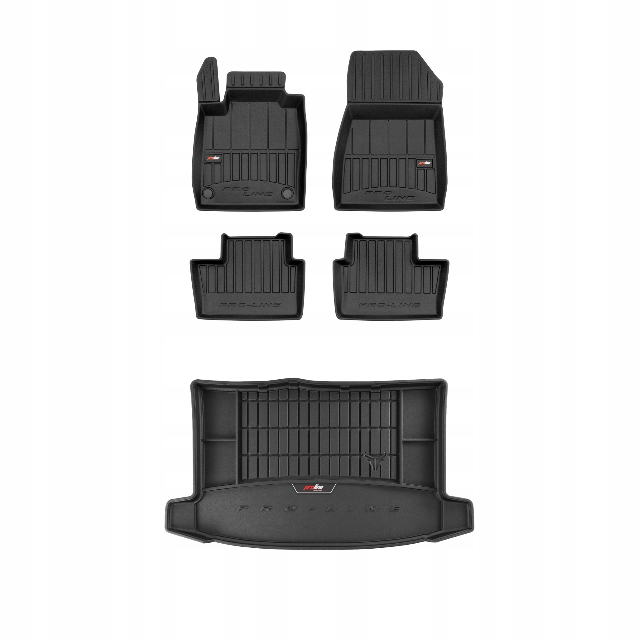 Frogum 3D Sada gumových koberců a rohože s logem pro Nissan Juke II od roku 2019