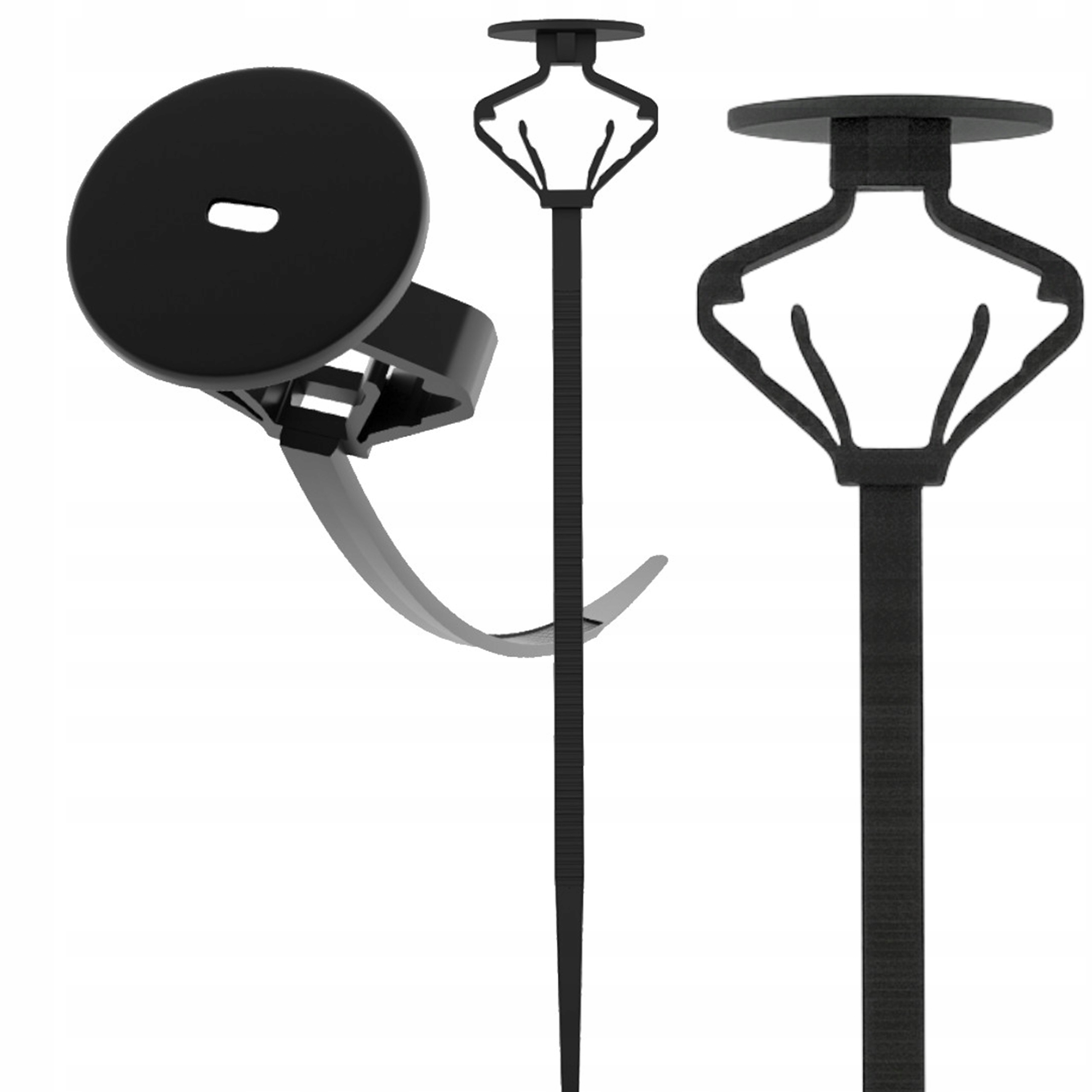 Hadicová Spona Automobilová Zipizip Univerzální Montážní Kolík 100 Ks