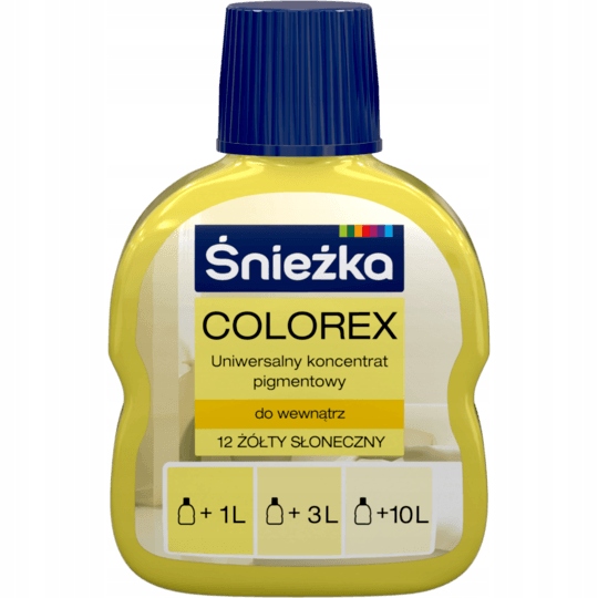 Colorex Koncentrat Pigment Żółty Słoneczny 100ml