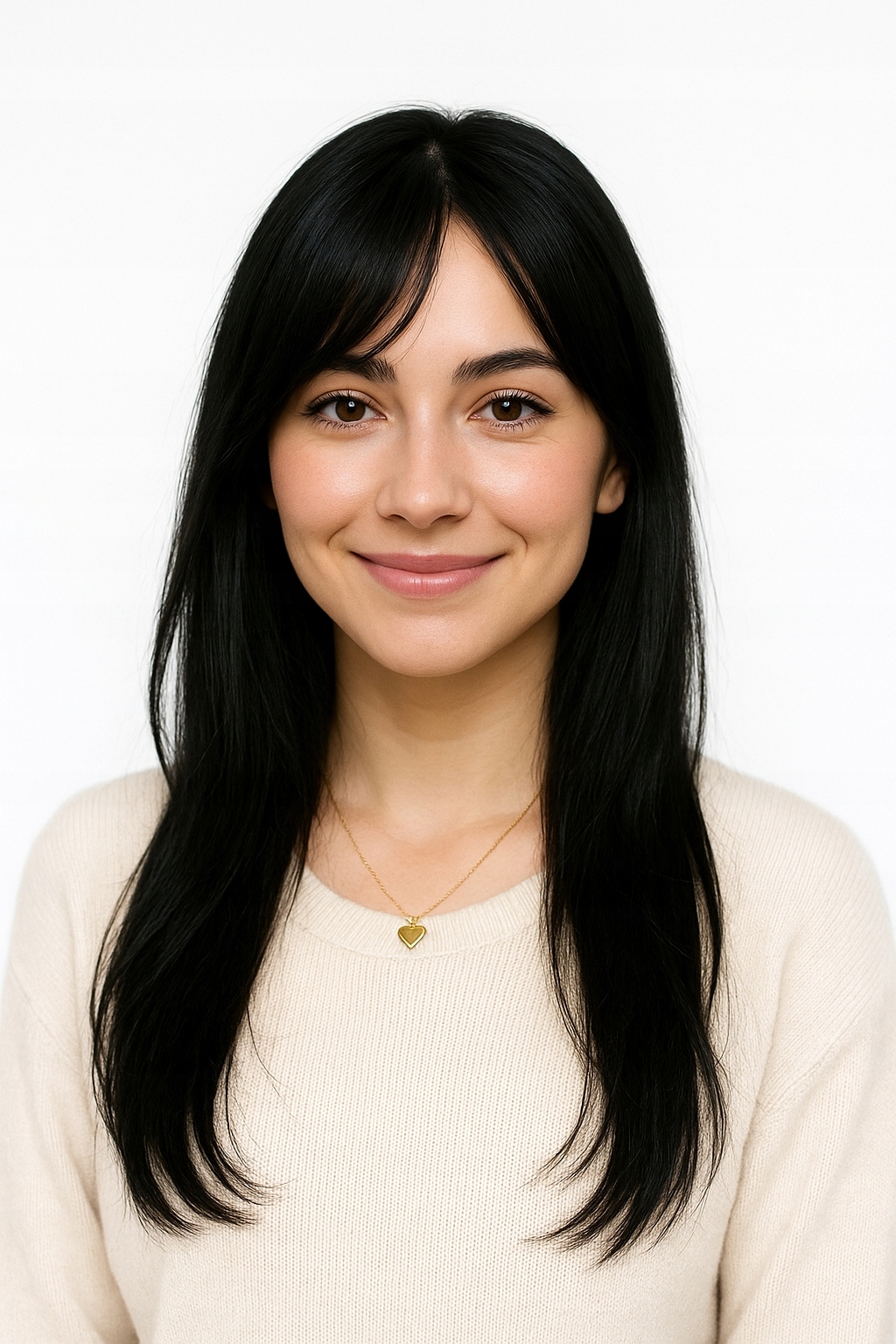 Dlouhý topper s ofinou Boondi, černý, Neessaja wigs shop