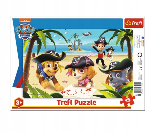 

Puzzle ramkowe 15: Przyjaciele z Psiego Patrolu (3