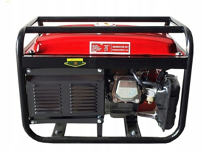 AGREGAT/GENERATOR PRĄD. 4,8KW 400V 3F KRAFT WELE Rodzaj paliwa benzyna