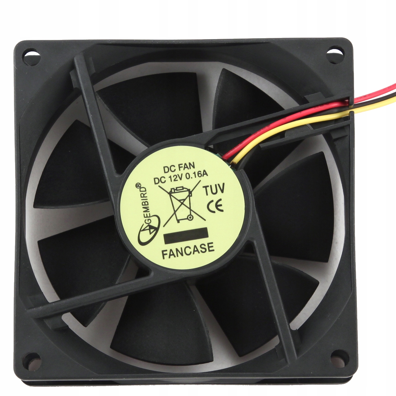 

Wentylator 80x80x25mm Gembird 3-pin 3000RPM cichy