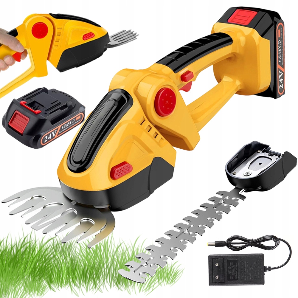 Nůžky Na Trávy A Živý Plot Zahradní nůžky 24V Akumulátorové 1500 mAh Aku