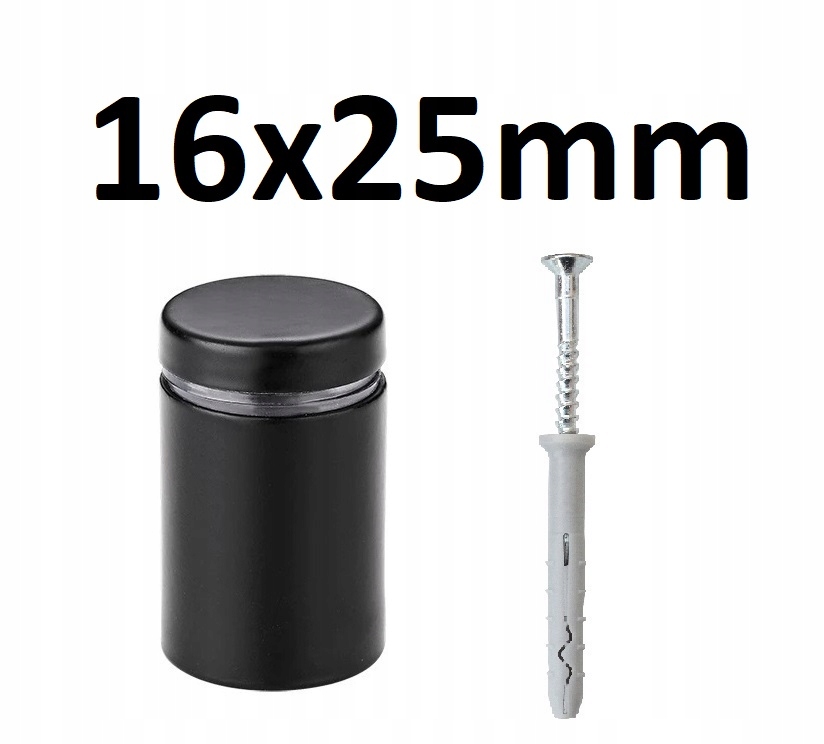 

Dystanse Montażowe 16x25 Dystans Montażowy Czarny