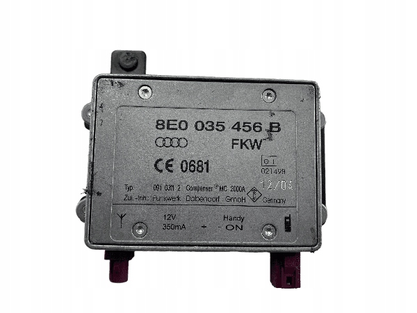 AUDI A4 B6 B7 module antenna amplifier 8E0035456B