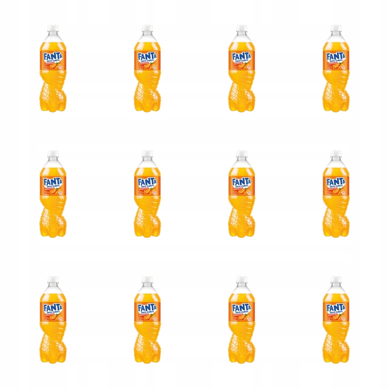 Fanta Nula cukru Sycený nápoj s pomerančovou příchutí 850 ml X12