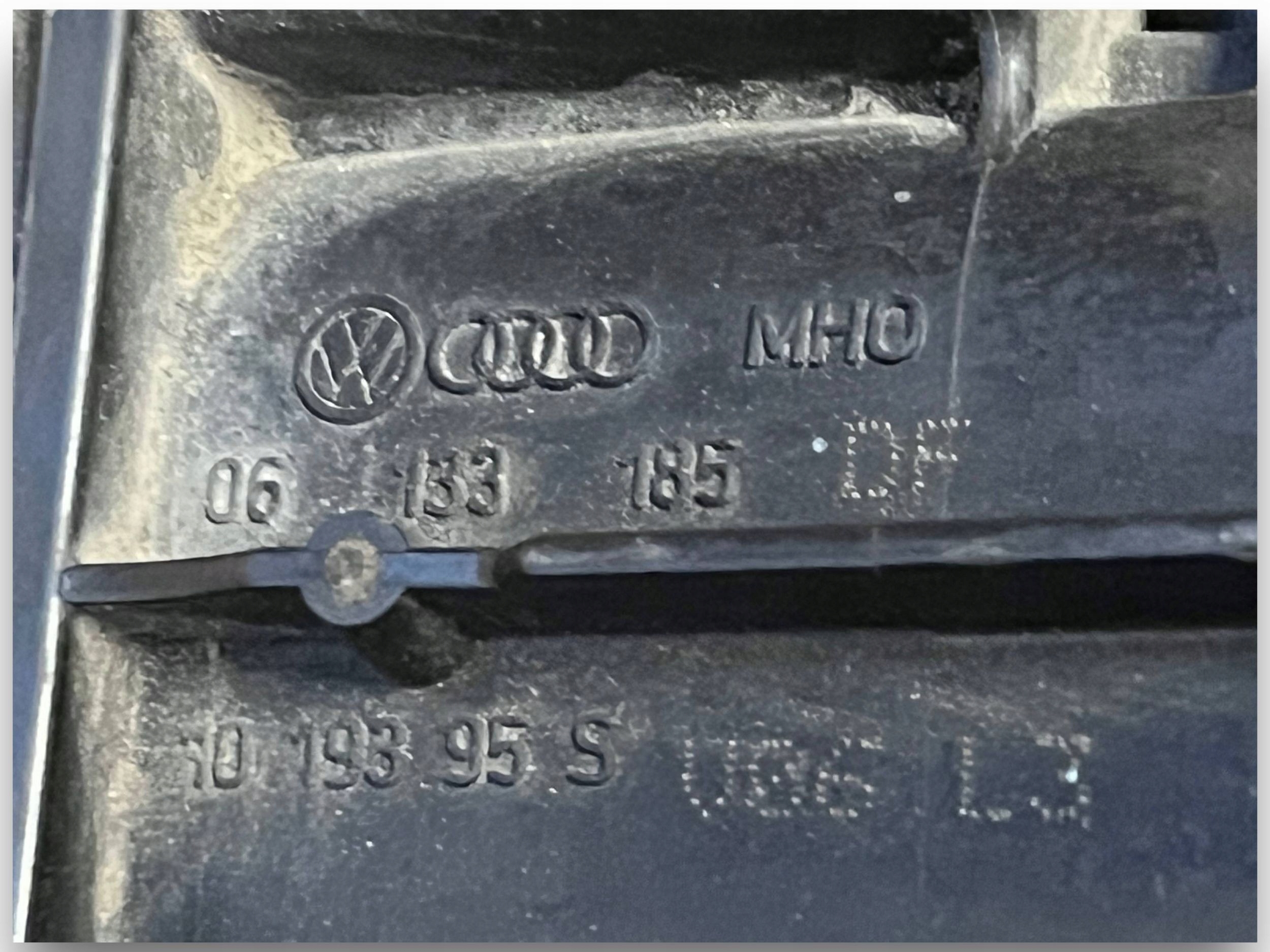 Saugrohr Unterteil 2.0TFSI VW SCIROCCO 06133185DF $J