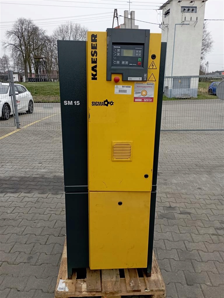 Sprężarka śrubowa kompresor KAESER AIRCENTER SM15 9kw 1.1m³ S014598