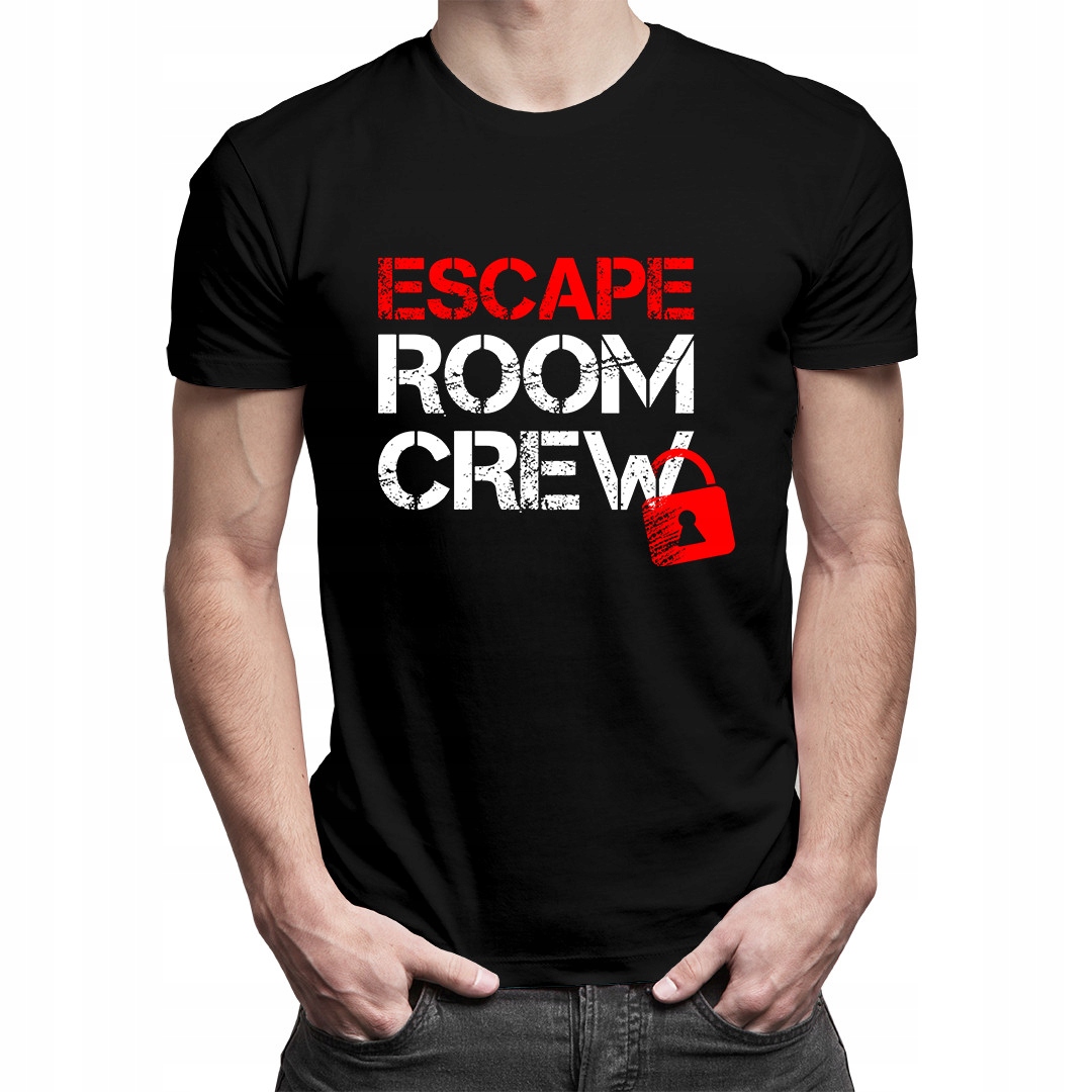 

Escape room crew - koszulka męska na prezent
