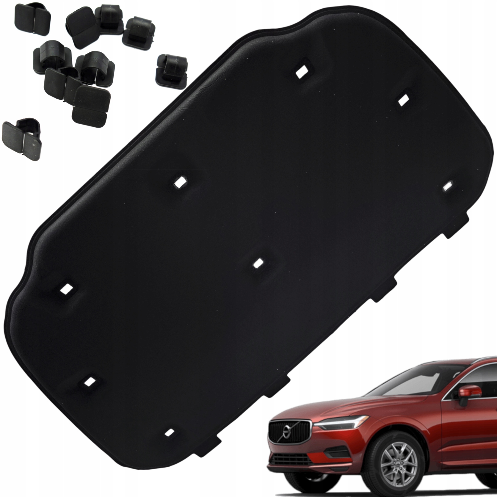 Wygłuszenie maski IZOLACJA podbitka silnika VOLVO XC60 II 2