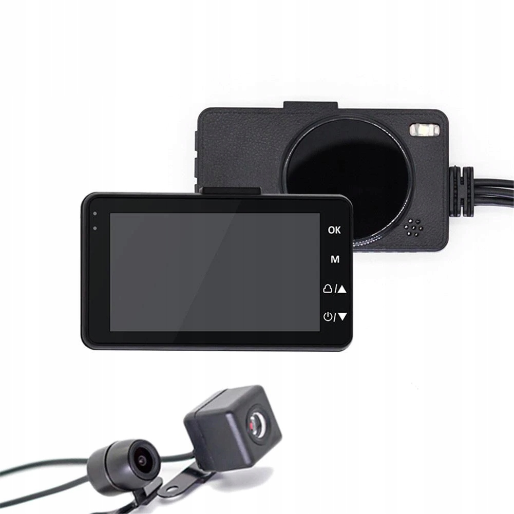 WIDEO REJESTRATOR MOTOCYKLOWY 2x KAMERA FULL HD Producer other