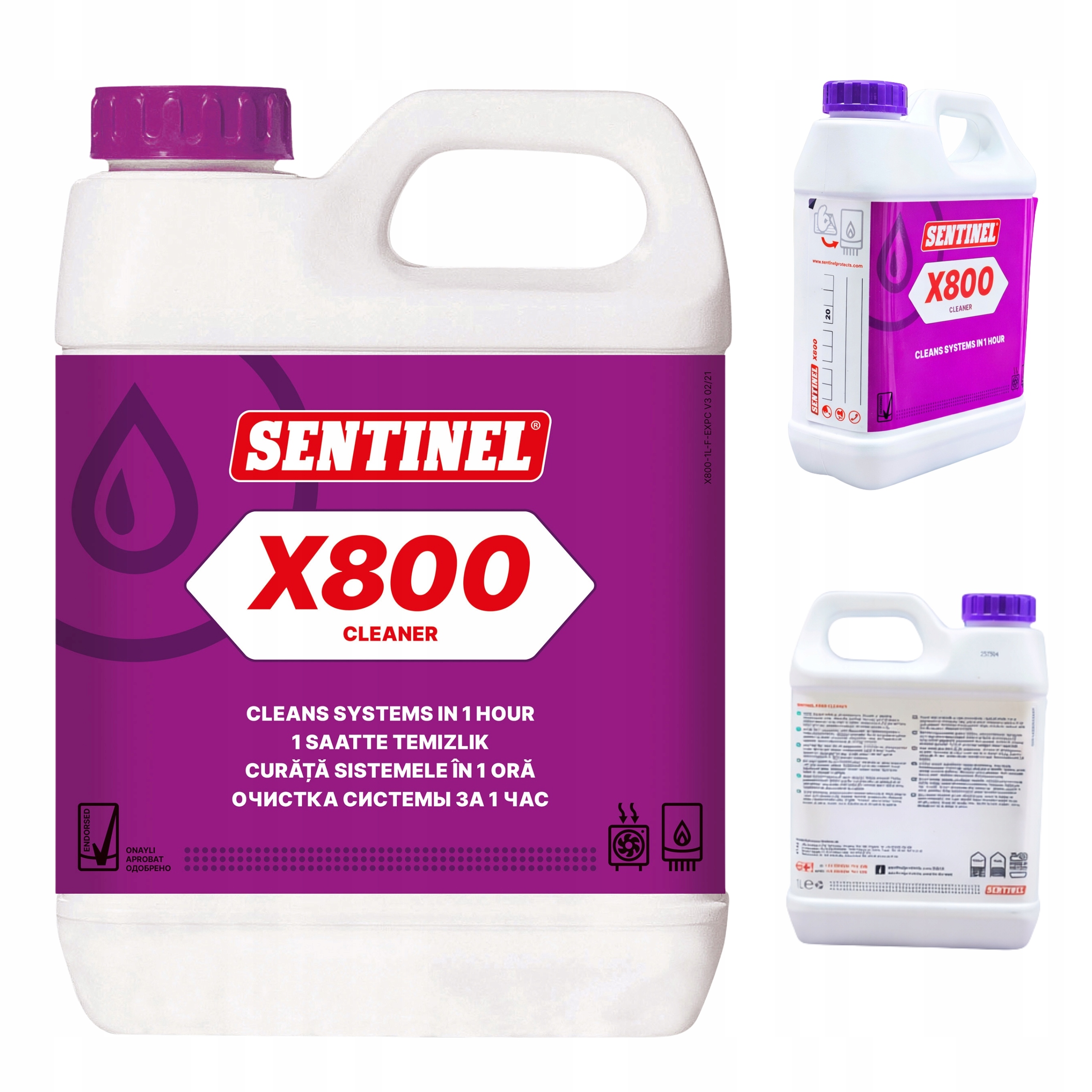 Sentinel X800L-1L Cleaner Środek do usuwania szlamu z instalacji