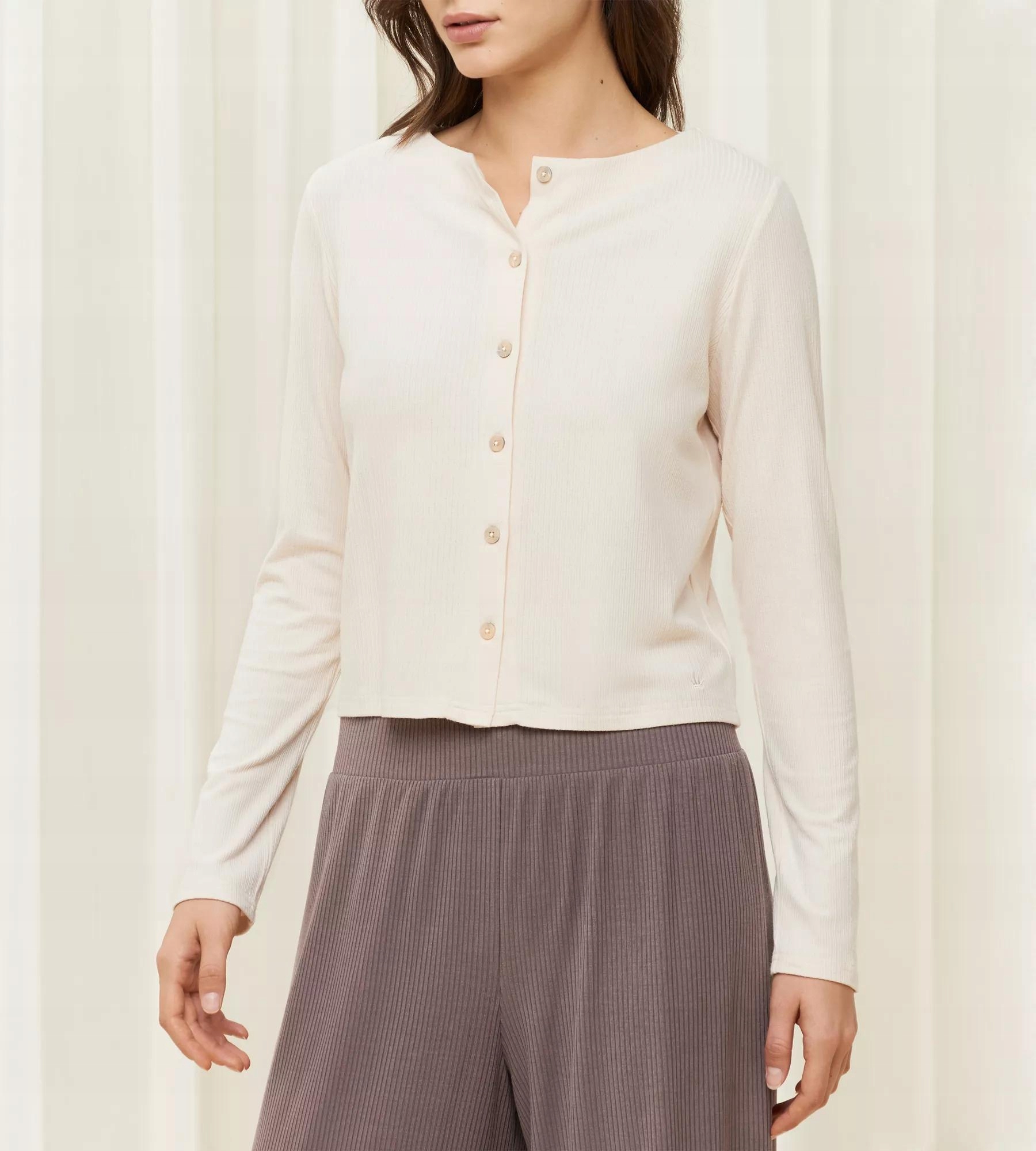 Triumph dámský svetr Natural Spotlight Rib Cardigan 36