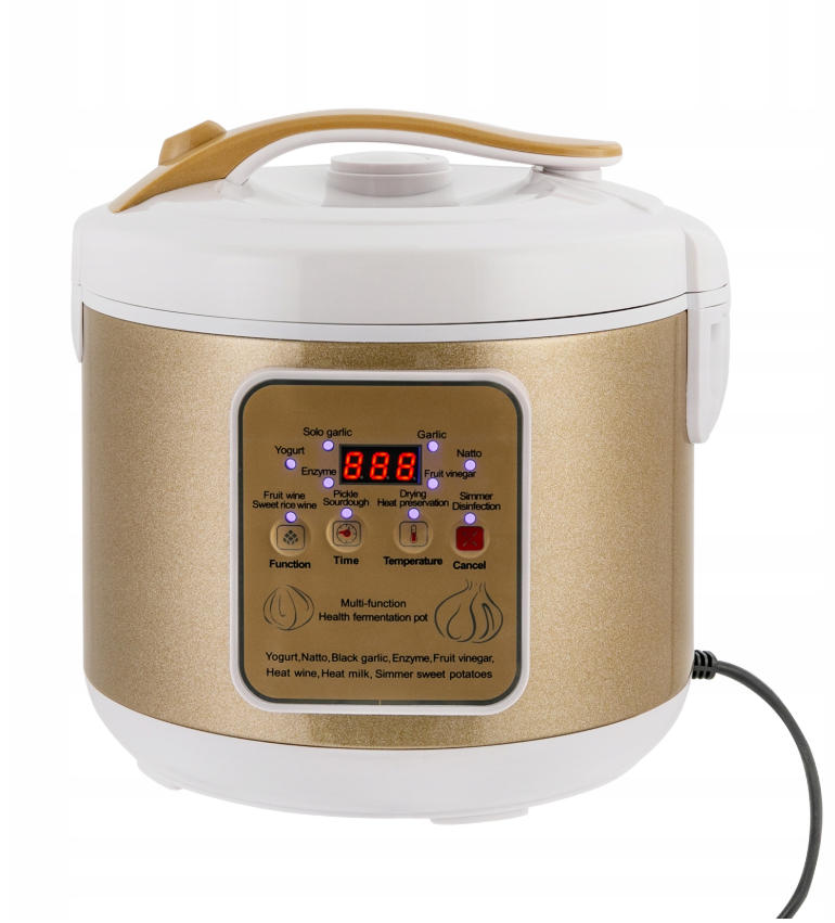 90W 220V Zlatý Čierny Cesnak Fermentor, Stroj na Fermentáciu Čierneho Cesnaku