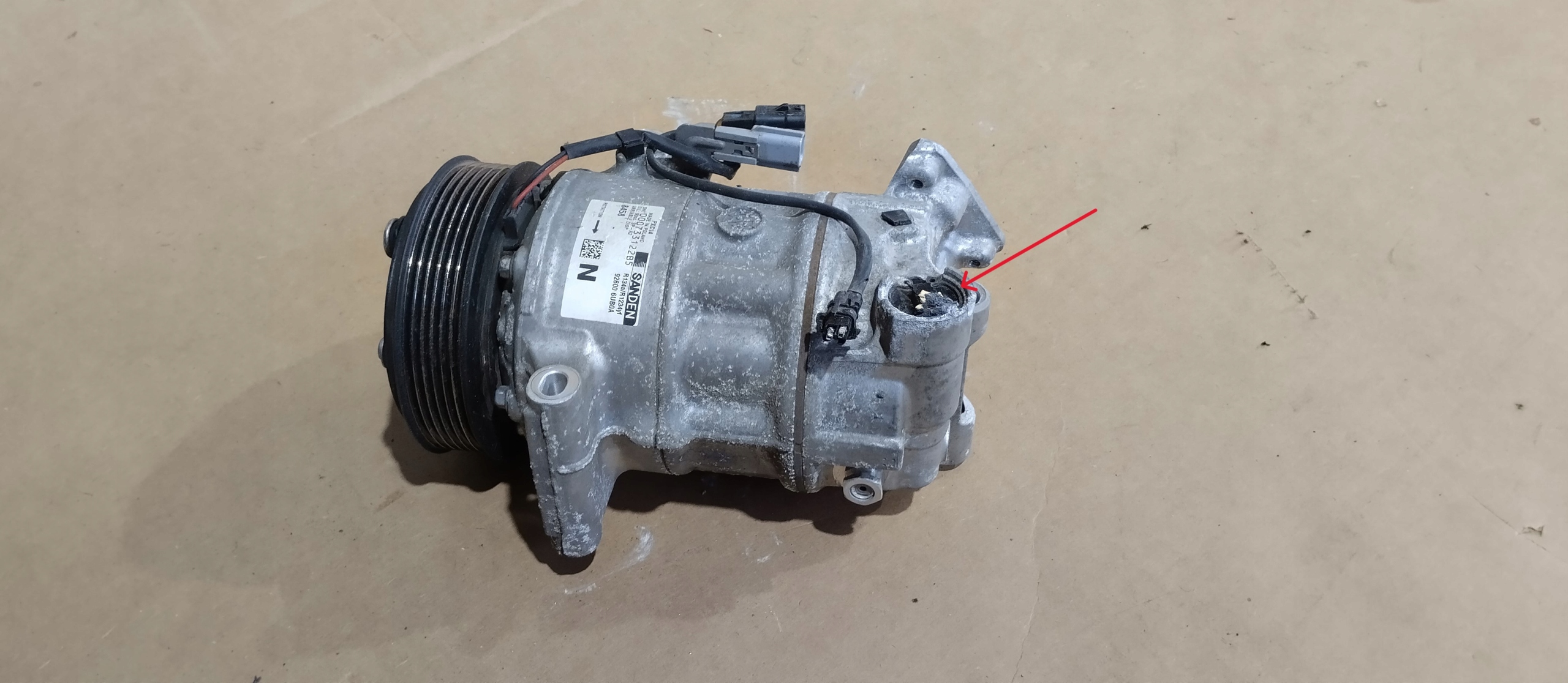 Компрессор кондиционера renault AUSTRAL 1.3 TCE 23r 926006UB0A