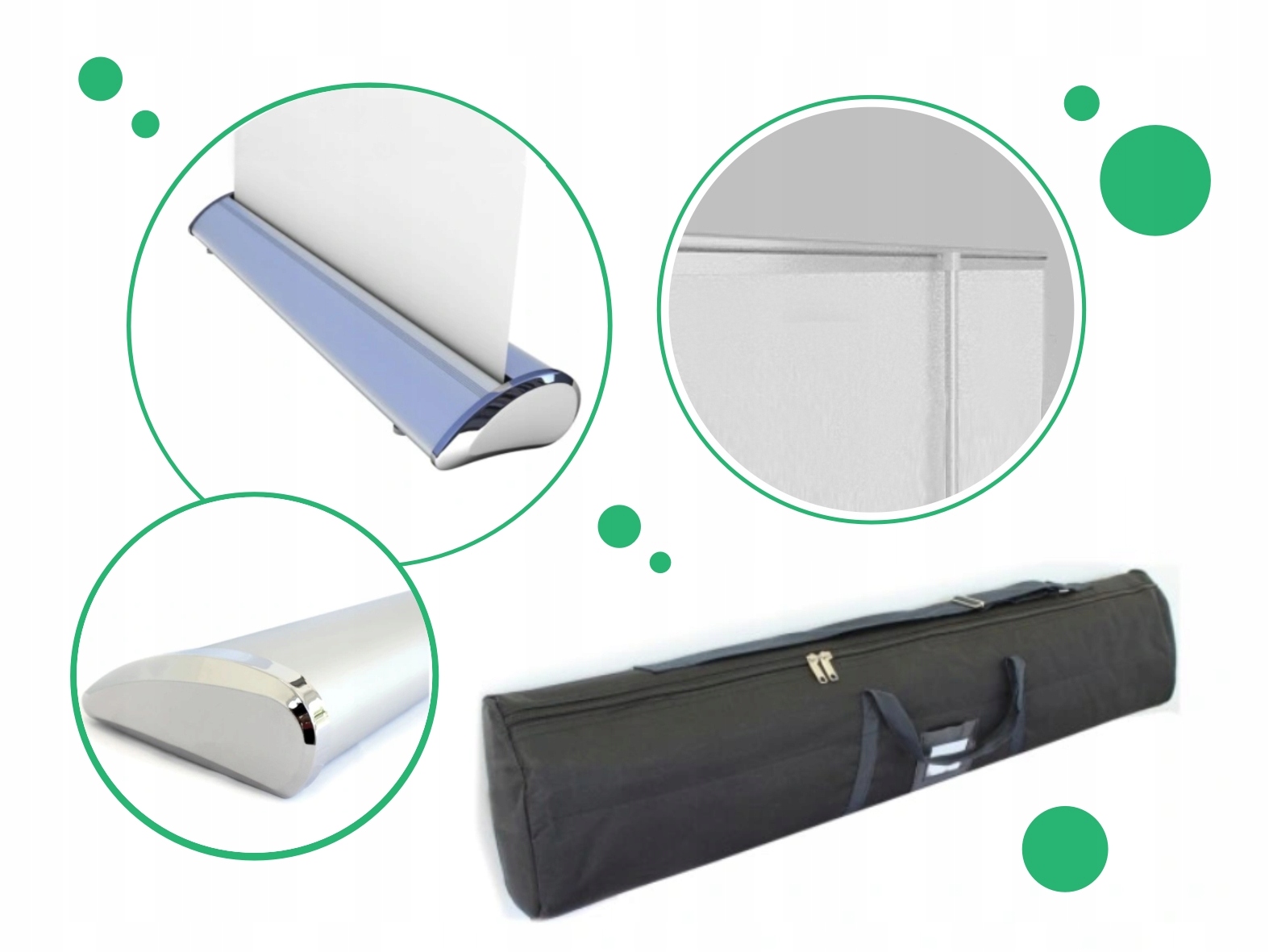 ROLL-UP EXCLUSIVE 100x200 BLOCKOUT PREMIUM Wysokość produktu 200 cm