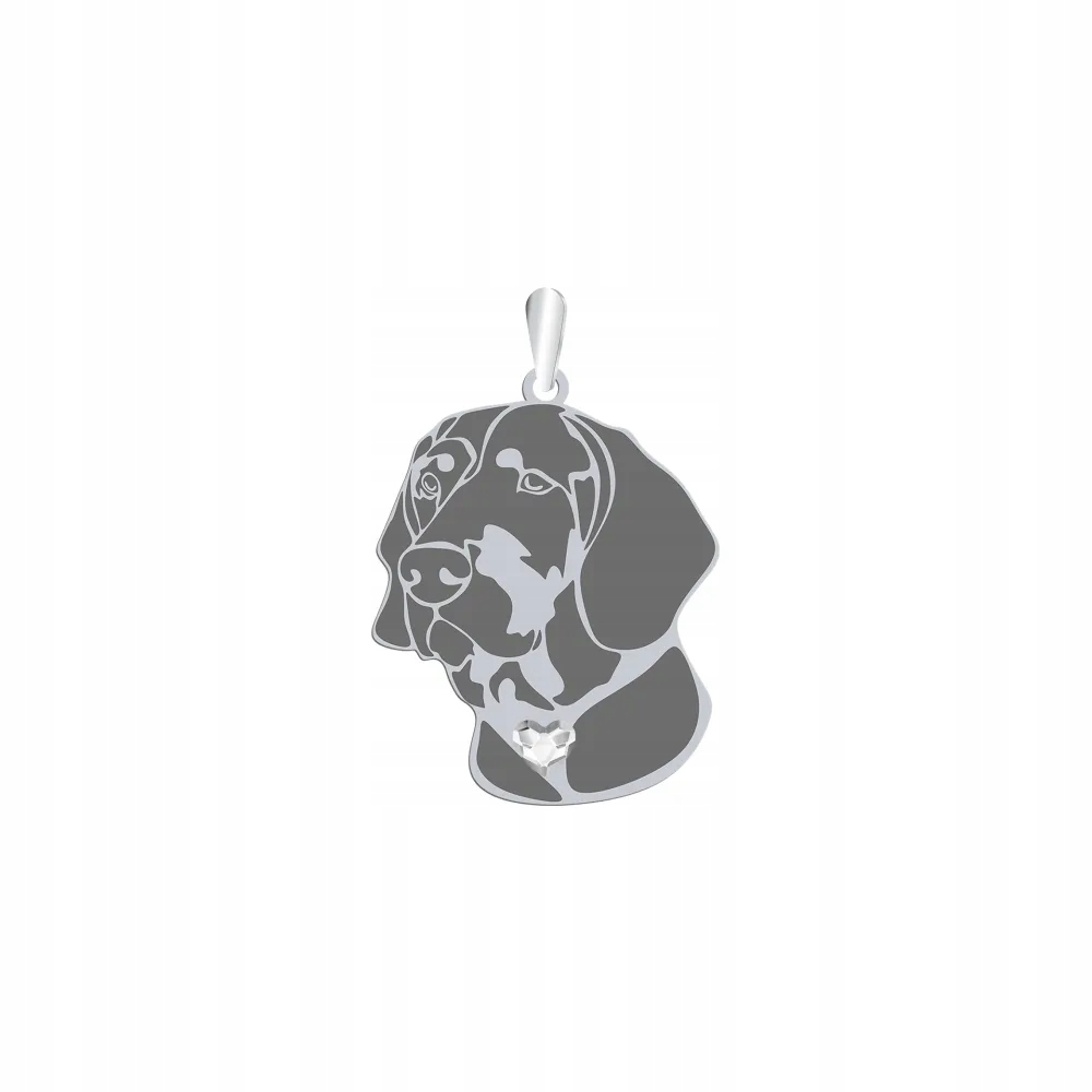 Stříbrný přívěsek s pejskem Polish Hunting Dog 925 Šperky Gravírování Bonus
