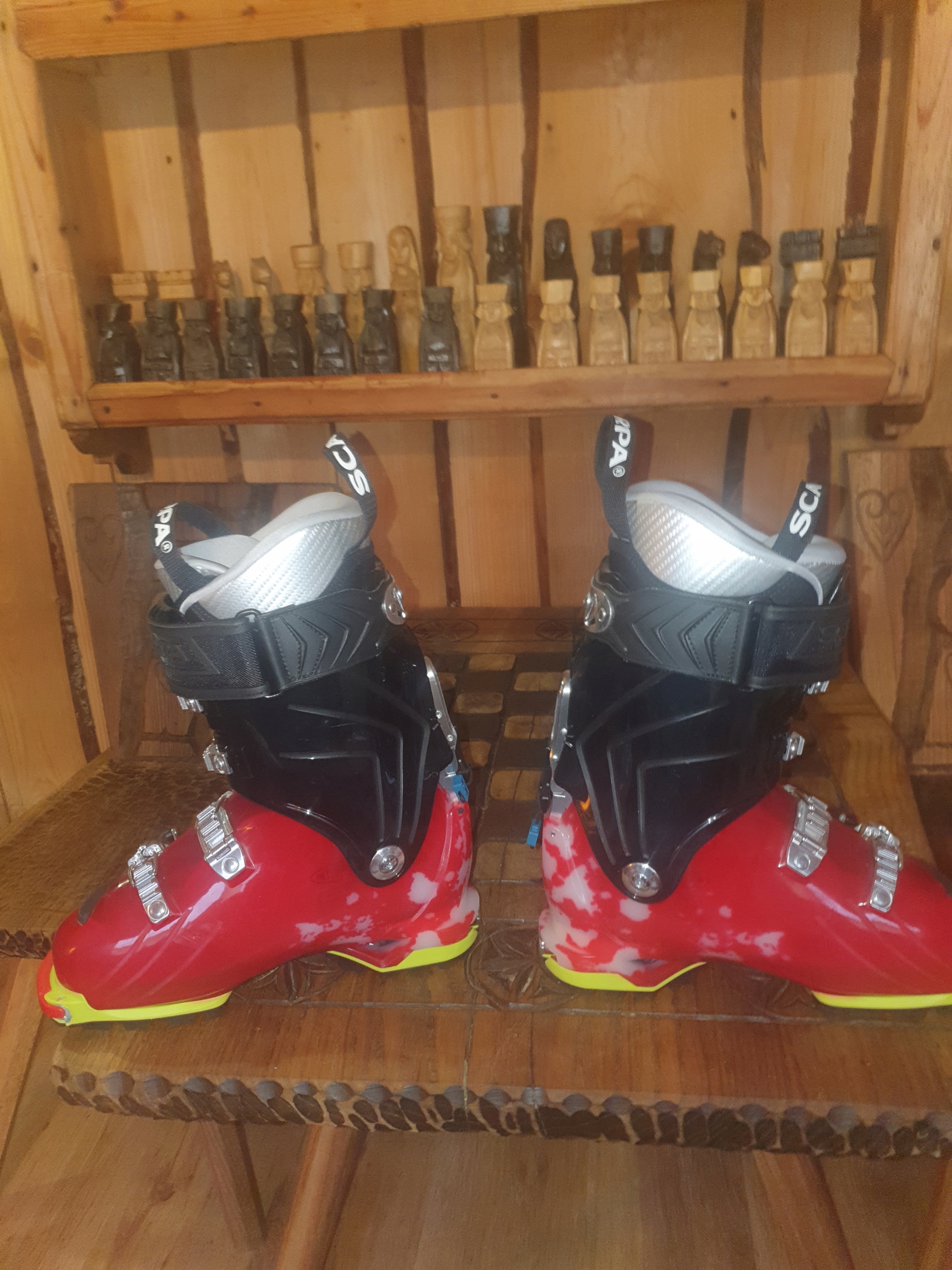 Scarpa Freedom SL Scarlet damskie tour-freeride flex 120 nr.25 eu 40 Rozmiar 41