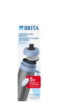 Butelka Brita filtrująca Active Pastelowy Błękit MicroDisc 5 szt