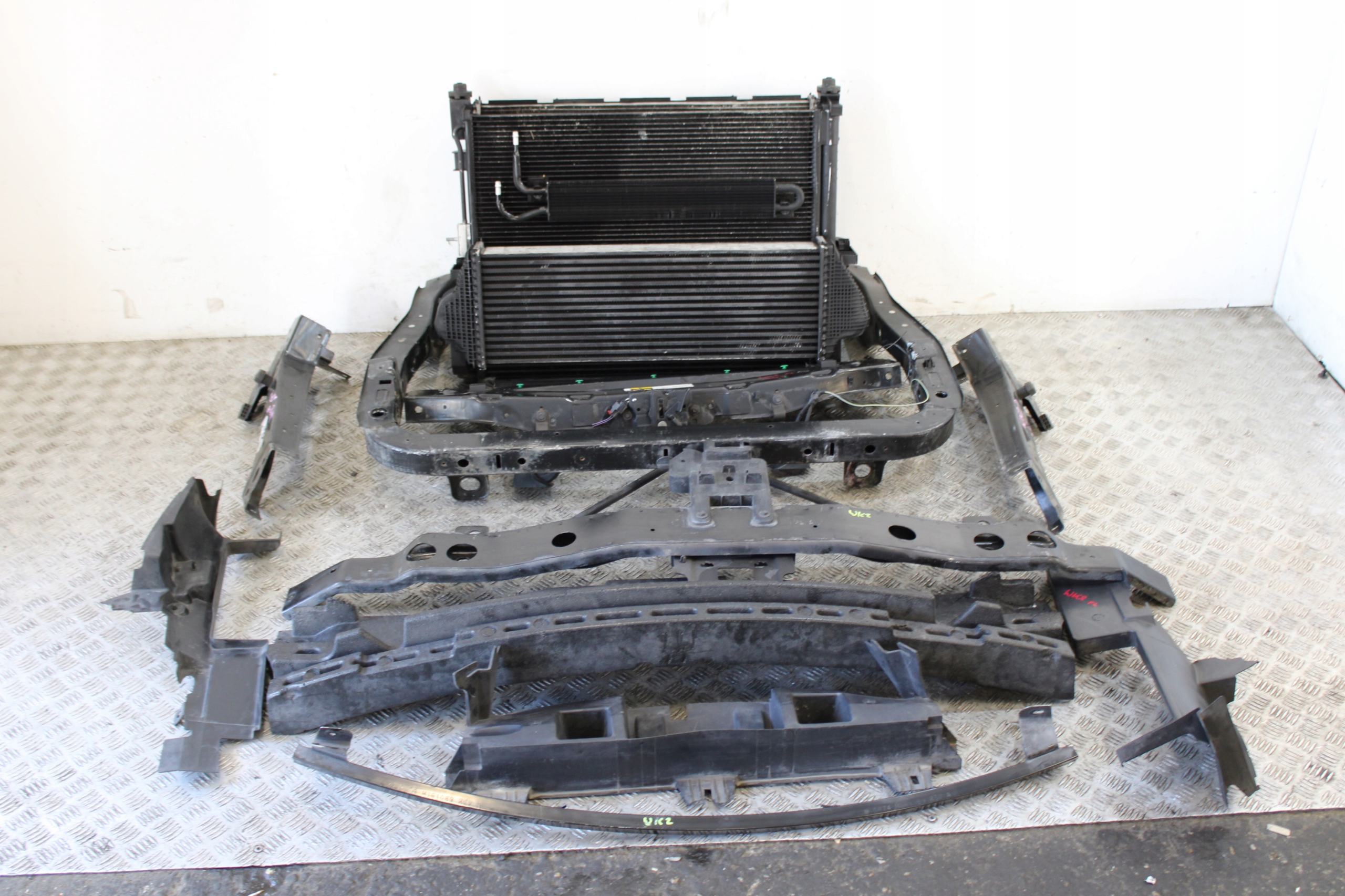 support panel for radiators pillar radiator JEEP GRAND CHEROKEE WK2 LIFT 3,0 D