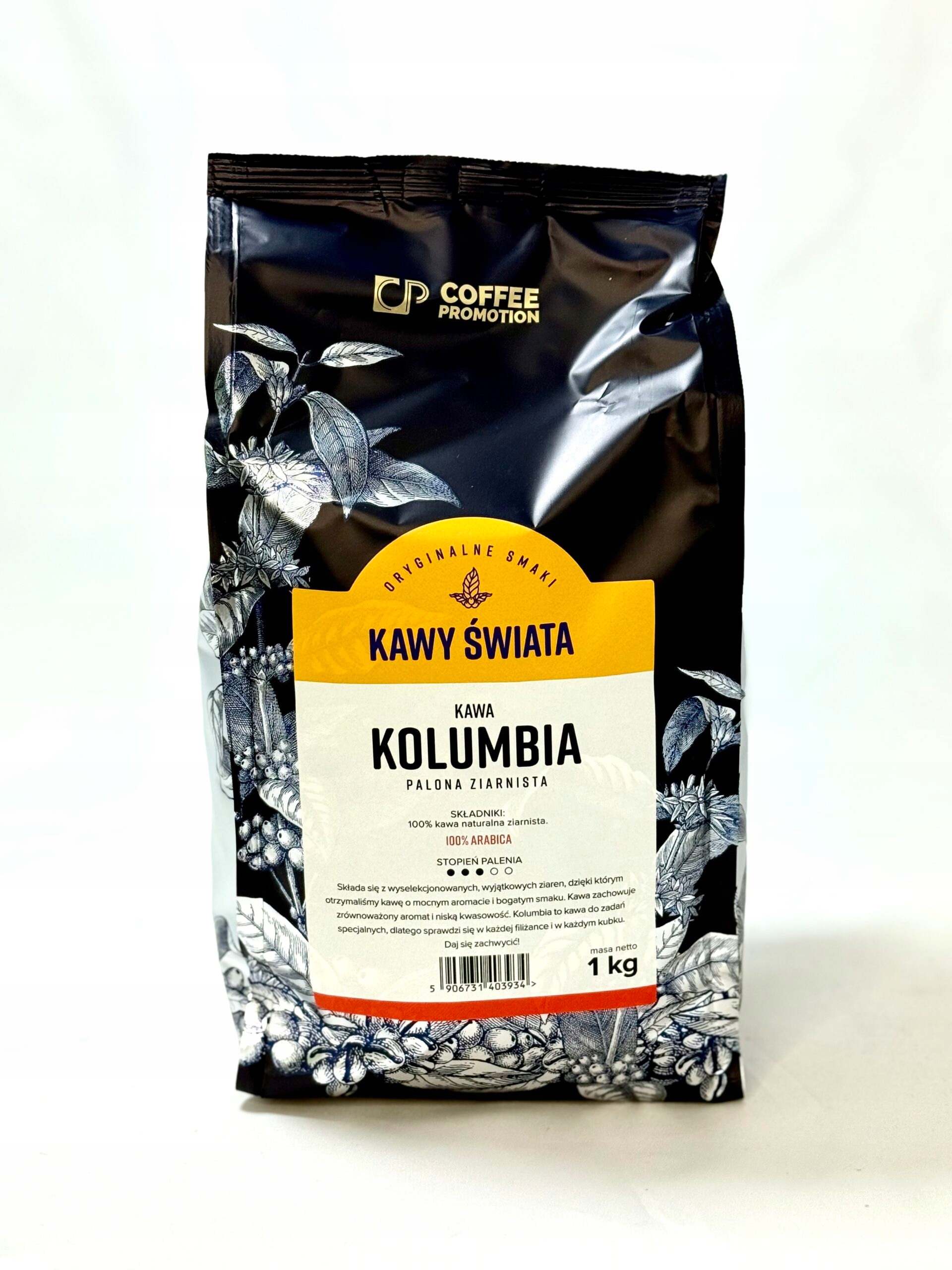 Káva Kolumbie Káva světa Arabica 100% káva 1 kg