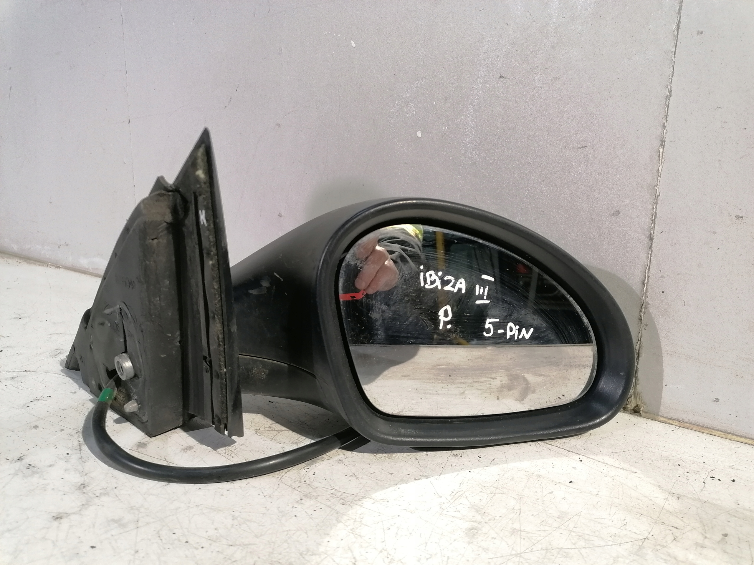 Seat Ibiza III mirror right el.5 PIN