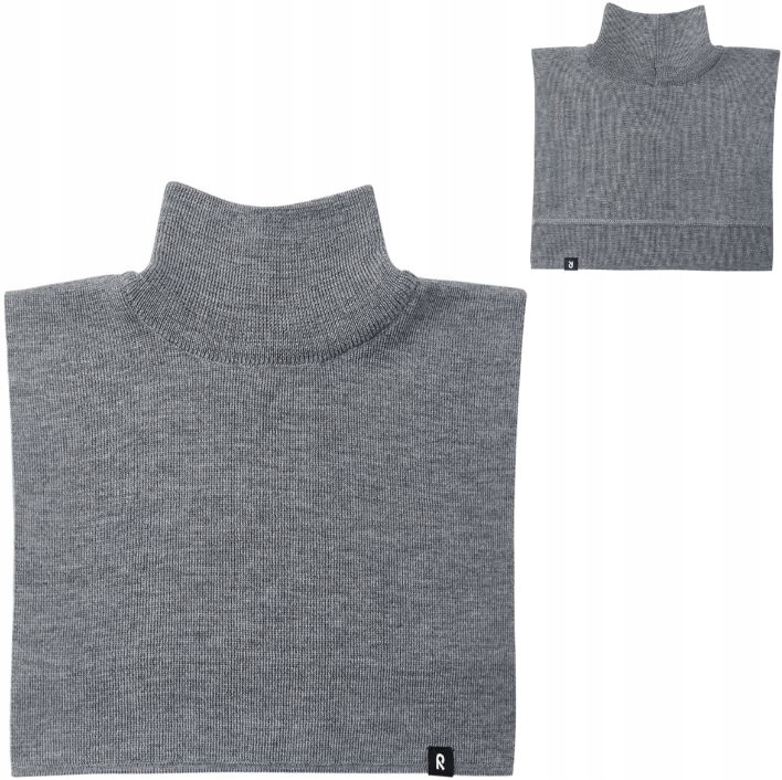 Reima Star Neck Warmer ocieplacz komin dziecięcy wełna merino szary 52/58